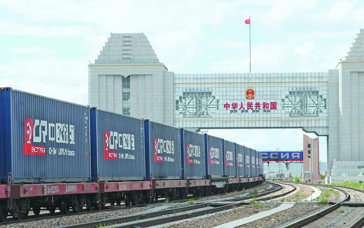 Rail freight shipping from China to Denmark