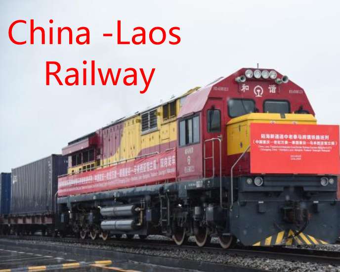 Railway from China to Laos